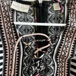 Bisou Bisou  Black and Pink Patterned jumpsuit Photo 1