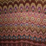 About A Girl  XS Mauve Orange Draped Top Photo 4