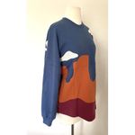 Spirit Jersey  Badlands Patchwork Oversized Cotton Unisex Sweatshirt Sz S Photo 6