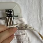 Vintage Lauren Jeans Co Ralph Lauren Cream White Straight Leg Pants 6 (30x27) Photo 5