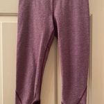 Lululemon Run Inspire Crop II 21.5” Size 4 Heathered Berry Yum Yum Purple Photo 0