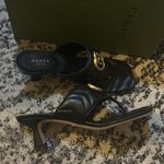 Gucci  Double G 60MM Thong Sandal Mules size 38 Photo 3