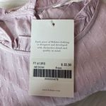 Bohme  Ruffle Short Sleeve Top in Rose Size Small Photo 13