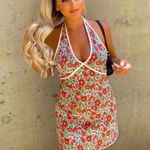 ZARA SUNKISSED HALTER FLORAL DRESS M Photo 1