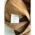 $195 Enza Costa Linen High Waisted Shorts Photo 5