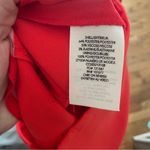 Alice + Olivia Bright Poppy Red Slim Pants Women’s Size 4 NWT Photo 6