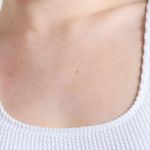 No Boundaries  Scoop Crinkle One Piece Swimsuit Women’s L Large 11-13 White Photo 1