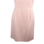 Mundi Gianni Bini Dress 6 Pink Cap Sleeves Sheath Lined Back Zipper Photo 5