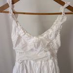 ZARA  Women Y2K White Classy Midi Dress Size Small Photo 3
