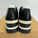 NEW Renato Garini Italy Midnight Moon Black Wedge Slip On Sneakers Size 36/5.5 Photo 7