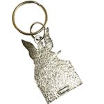 Camco Vintage guardian angel Keychain Silver Photo 1