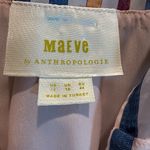Anthropologie  Maeve Multicolor Striped Blouse size 12 Photo 5
