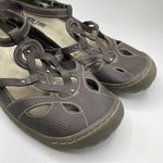 Jbu  by Jambo Grey Leather Strappy Comfort Sandals 9 Photo 1