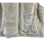 Roz & Ali Women's Fuzzy Rose Vest Photo 2