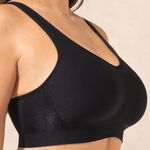 TrueKind Daily Comfort Wirefree Shaper Bra Black 2XL Size undefined Photo 0
