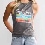 Buckle sz XL Womens Beach Boys Graphic Band Tank Photo 0