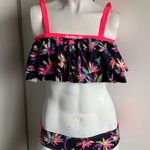 Hurley XL two piece ruffle top bikini swimsuit Photo 0