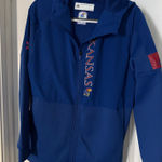 Adidas Blue  Kansas Jayhawks Full Zip Jacket Photo 0