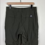 REI Hiking Pants Women’s Size 10 Green Convertible Outdoor Active Belted Pockets Photo 5