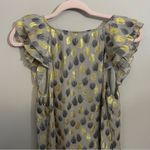 Leifdottir Metallic Firewing Gold Leaf Ruffle V Photo 1