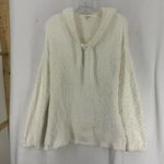 Z Supply  Lounge Pullover Hoodie Snow Good Plush Womens Medium Beige Photo 0