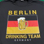 Fruit of the Loom Berlin Germany beer drinking team Humor shirt men’s XL Photo 1