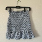Storia Smocked Floral Crop Top and Mini Skirt Set top Large skirt small Photo 5