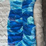 Saints + Secrets  strapless fitted ruffle dress Photo 2