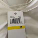 Catalina  swimwear 1 piece separate top dress size M silky stretchy cream color Photo 5