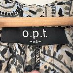 O.P.T Paisley Millions Tiered Midi Dress Size XS Photo 3