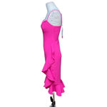 Likely  Laverna Ruffle Midi Dress Fuchsia Pink‎ Size 0 Photo 4