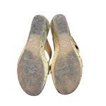 b.o.c Born Concept Sandals 10/42 Women Brown Cork Wedge Cross Strap‎ Slide Photo 6