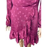 Yumi Kim  Gwen Mini Dress size M Star Printed Starry Sky Plum NWT  Long Sleeve Photo 9