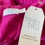 Tune and Tru Pink Ruffle Sleeve Dress with Back Sundress Straps. SIZE 22, XXXL Photo 5