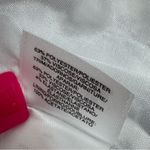 Nine West Floral Brocade Open Front Long Blazer Topper Jacket Black White 2 Photo 10