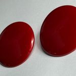 Vintage Shade of Red Round Disc Shape Clip Photo 15