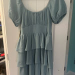 Western dress Blue Size L Photo 0