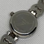 Hallmark  women’s watch silver tone 24mm round quartz analog adjustable running Photo 5