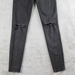 American Eagle  Super Stretch Super High Rise Jegging Black Women's Size 4 Photo 2