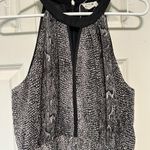 Molly Bracken  Black and Gray Backless Dress Photo 1