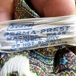 VTG Sears Paisley Button Down Shirt Dress 60s Side Pockets Casual Green Blue 3X Photo 2