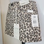 Ymi  Jeans High Rise Shorts Tan Leopard Size 1 / 25 Photo 2