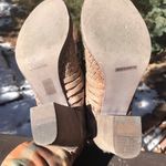 Sundance  Promise Woven Beige Heeled Booties Women's Size 39 (Size 9) Photo 5