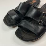 Earth Spirit Earth Origins | Marjorie Black Leather Comfort First Chunky Sandal Heel 8 Photo 1