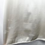 Vassarette VTG  Cream Lace Trim Slip Nightgown Sleepwear Ivory Satin 1809 Photo 4