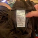 Chico's Chico’s espresso knit top 100% lien size medium new with tags Photo 2