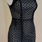 Sugar Lips  Black And White Mini Cut Out Flower Designs SZ S Zipper In Ba… Photo 1