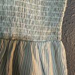 Madewell NWT  Strapless Light Green Dress Photo 4