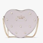 Kate Spade  Lilac Love Shack Mini Heart Crossbody Photo 0