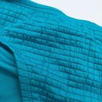 Lucky Brand Golden Wave Textured Hipster Bikini Swim Bottom Teal Blue L Photo 4